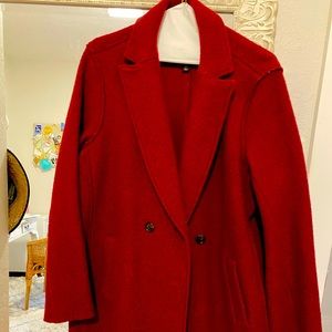 JCrew topcoat in Italian boiled wool